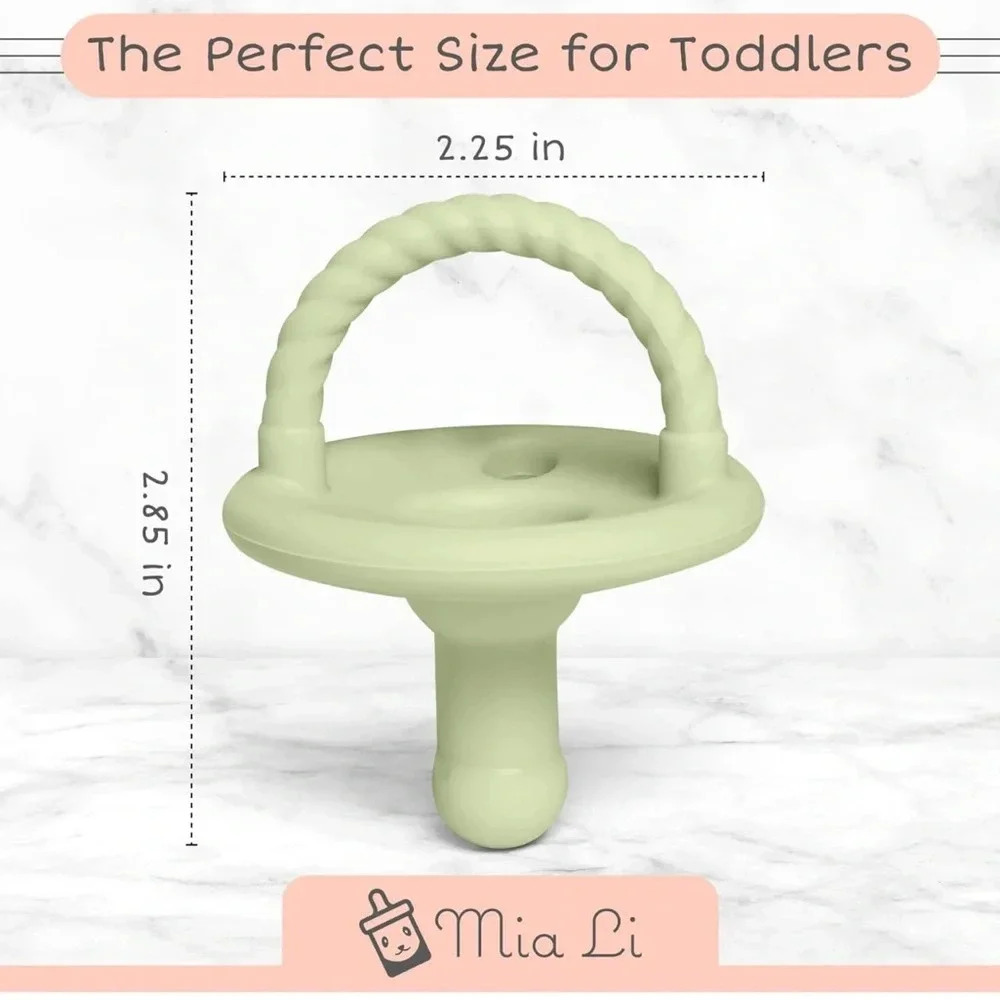 Mia Li Tiny Cup and Soothing Pacifier | Training Cups for Babies 2 - in - 1 - Picture 7 of 9
